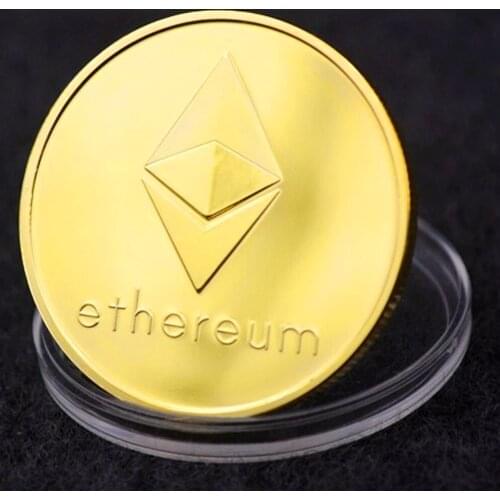 Creative Doge Coin Souvenir Gold Plated Collectible Gift Bit Ethereum Litecoin Art Collection Physical Commemorative Coin