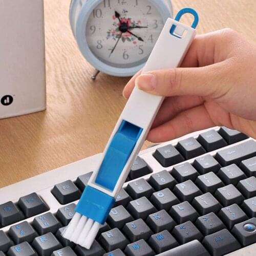 Multipurpose Keyboard Cleaning Brush Cleaner Small Brush Groove Crevice Door Window Remote Cleaning Tools