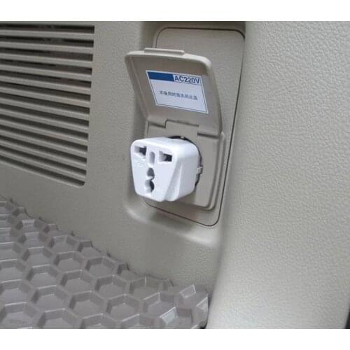 1pc for TOYOTA PRADO LAND CRUISER Trunk conversion 220V Power plug converter decorate