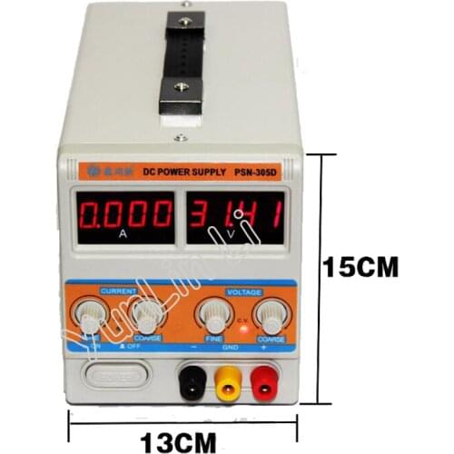110V/220V Regulated Stablizers 30V/5A Switching Regulated Adjustable Digital DC Power Supply SMPS