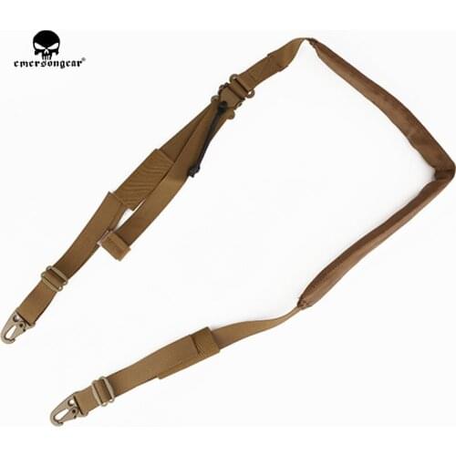 Adjustable Military Tactical Gun Sling VATC Style Double Quick Release Bungee Rifle Shoulder Belt Hunting Airsoft Adjustment