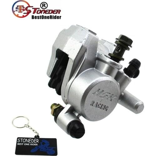 STONEDER M10x1.25 Rear Brake Caliper For Chinese SDG Wheel 50cc 70cc 90cc 110cc 125cc - 190cc DHZ SSR Braaap Atomic Thumpstar