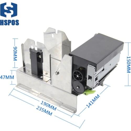 Super high quality 3 inch thermal receipt printer with auto cutter kiosk printer with USB Serial Parallel interface