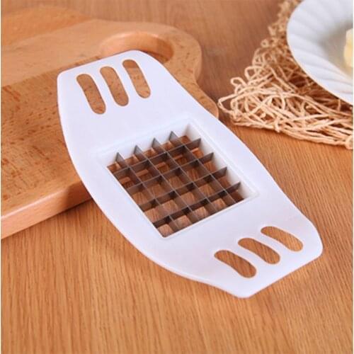 T84E Potatoes Cutter Cut into Strips French Fries Slicer Tool Kitchen Gadgets Random