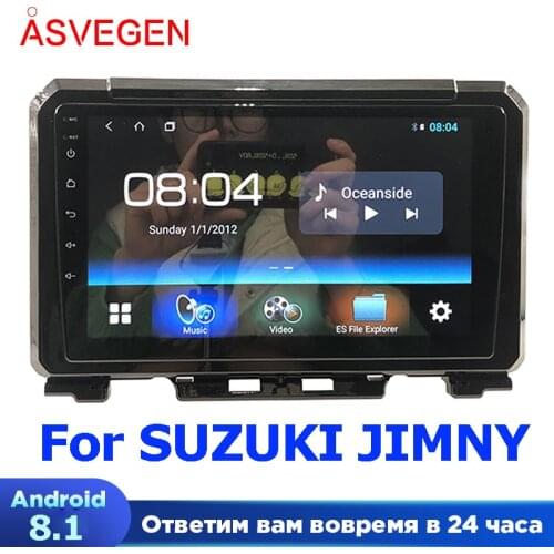 TS9 Android 8.1 For SUZUKI JIMNY 2019 Ram 4G Rom 32G Car Multimedia Player GPS HD Multimedia Player Navigation Car Stereo Radio
