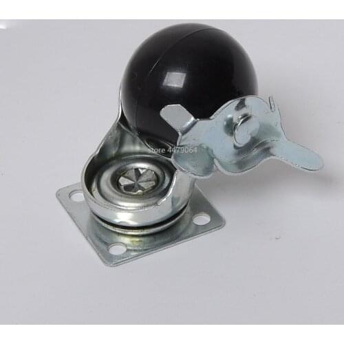 1.5/ 2 inch Universal casters with brakes Spherical casters Earth wheel Sofa casters Furniture casters 5pcs