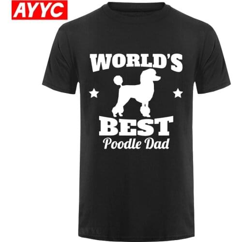 Funny Men t shirt Women novelty tshirt Worlds Best Poodle Dad Womens Heavyweight Premium Hoodie cool T Shirt