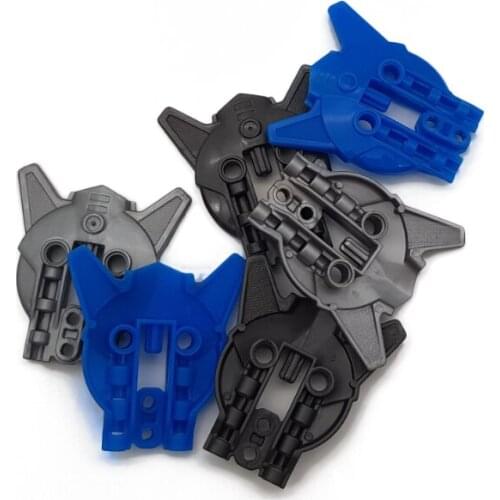 100pcs/lot Kennie DIY MOC Building Blocks Compatible with Constraction part NO.92202 Shell 6X7X1 W. Cross Axle