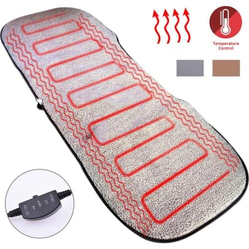 12V Car Rear Back Heated Heating Seat Cushion Cover Pad Winter Car Auto Warmer Heater Automotive Accessories