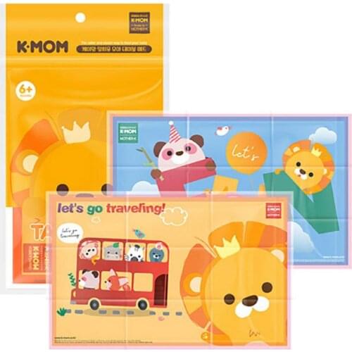 20PCS Placemats Table Mat Kids Tableware Cartoon Disposable Dining Table Disc Pads Coasters Portable Tableware Pad 12x18in