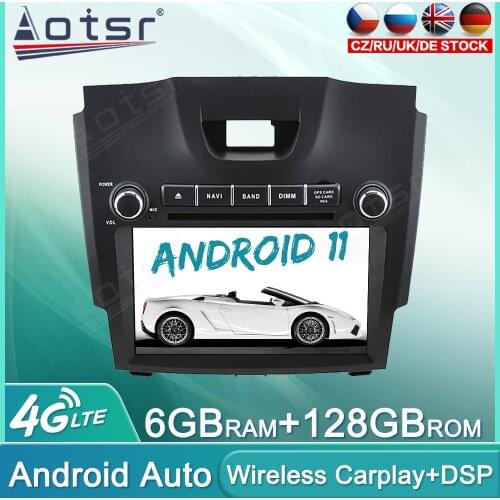 Android 11 128GB Car Radio Dvd Player For Chevrolet S10 Audio Multimedia Player GPS Navigation Auto Stereo Head Unit Carplayer