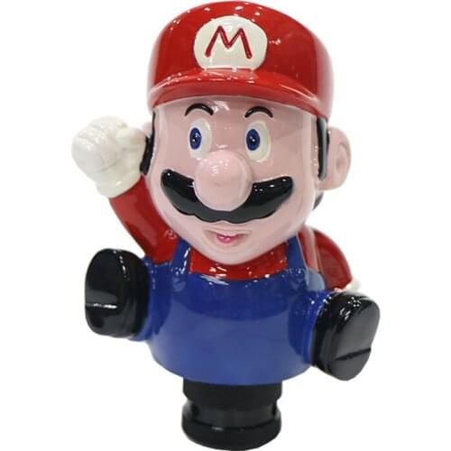 Universal shift knob for Super Mario car modification accessories personality resin shifter