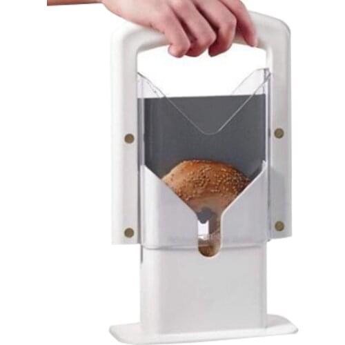 Toast Bread Slicer Plastic Foldable Bread Cutting Rack Cutting Vegetable Guide Slicing Tool Kitchen Accessories Practical Cake S