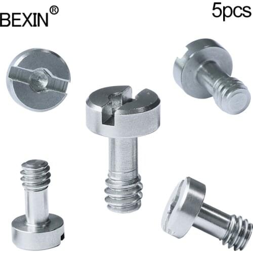 Camera mount 1/4 inch screw tripod area screw adapter 20-thread stainless steel for dslr camera tripod quick release plate