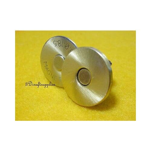 Magnetic Snaps bag button purse Magnetic Snaps button 18 mm anti bronze F10