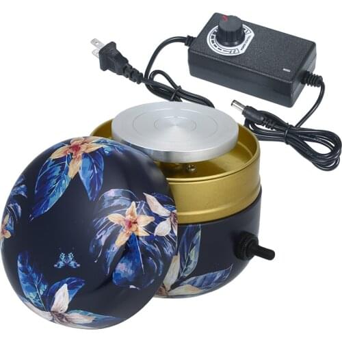 Ceramic Machine Electric Pottery Electric Pottery Wheel Ceramic Pottery DIY Machine for Kids Children Student Stepless Speed