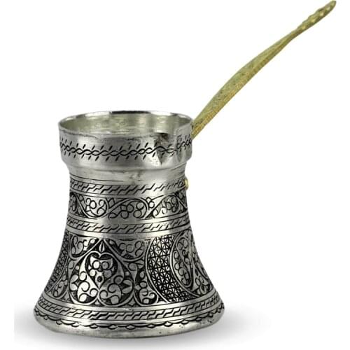 Morya Copper Turkish Coffee Pot Espresso Stove Top Coffee Maker Pour Over Coffee Pots Moka Pot Kettle Pitcher Barista Cafetera