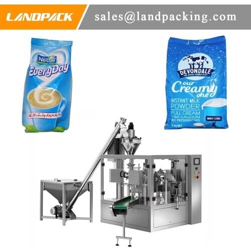 Multi-Function Automatic Bagged Milk Powder Spout Pouch Filling Machine