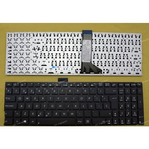 Wholesale New SP SpanishTeclado Keyboard For ASUS F555L F555LA F555LD F555LI F555LN F555LP Laptop Black NO Frame