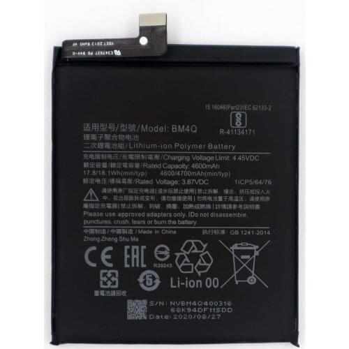 Original Electric Core and Circuit protection board BM4Q built in Battery for poco F2 Pro Supporting Fast Charge