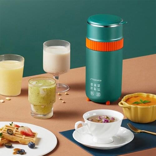 Portable Soy Milk Maker Multifunction Household Fruit Beans Food Supplement Heating Mini Juicer Soymilk Machine Kitchen Tools