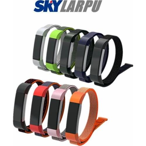 Watch Band for Fitbi t Alta HR Alta Bracelet Universal Replacement Wristband Antiperspirant Breathable Nylon Loopback Strap