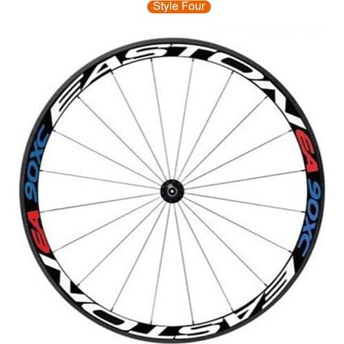 Bicycle Wheel Reflective Sticker 26/ 27.5 Inch Wheel Rim Stickers Mountain Road Bike Tire Decals Sticker Night Safety Cycling