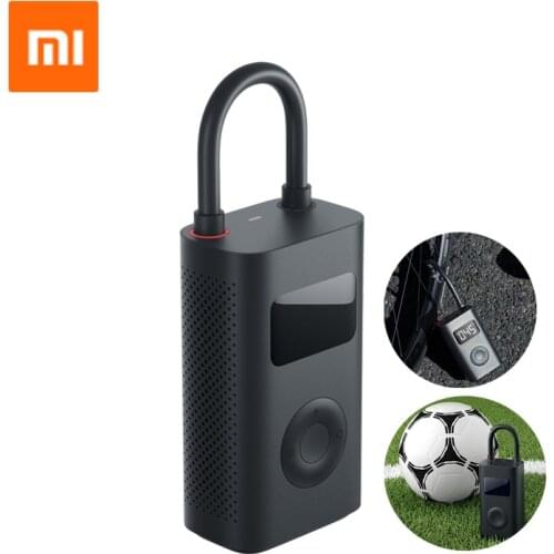 Xiaomi Mijia Smart Electric Inflator Pump Digital Tire Pressure Detection Built-in Battery Portable for Bike Car Football