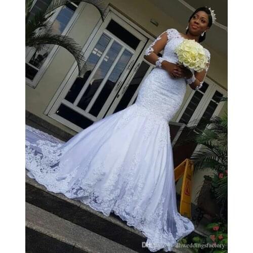 VINOPROM Long Sleeve Wedding Dresses