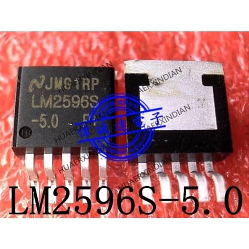 1Pieces new Original LM2596S-ADJ LM2596S-5.0 LM2596S TO263-5L In stock real picture