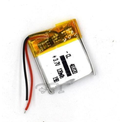 5Pcs 3.7V 120mAH 402020 Li-Polymer Rechargeable lithium Li-ion Battery For Toy Recorder GPS MP3 MP4 Cell phone Glasses Navigator