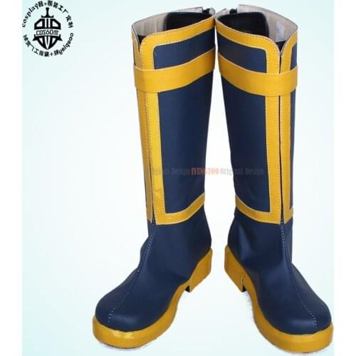 Fairy Tail Etherious Natsu Dragneel Anime Characters Shoe Cosplay Shoes Boots Party Costume Prop