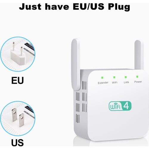 Wireless Wifi Repeater WiFi Extender 2.4G 5G AP Router Wi Fi Amplifier 5ghz Signal Repeater Wi-Fi Access Point