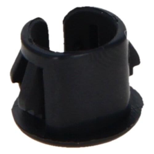 Fielect Black 30pcs/20pcs/100Pcs Locking Plastic Grommets Snap-In Wire Protector Black 10/13/16/19mm
