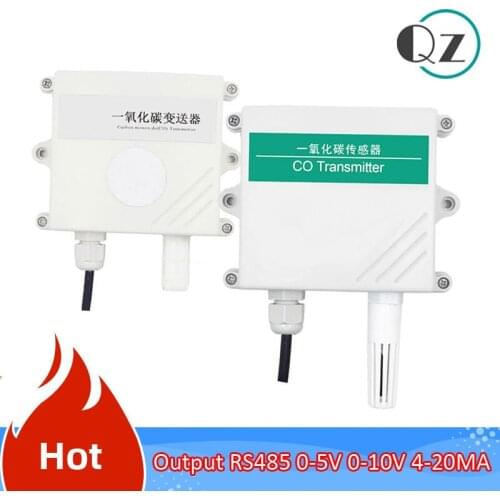 Carbon monoxide CO sensor transmitter RS485 modbus output Pollution harmful gas detector detector carbon monoxide meter 2000ppm