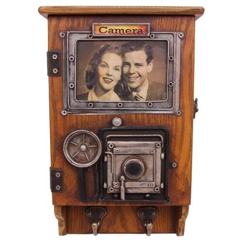 Decorative Metal Camera Themed Keychain and Photo Frame - Vintage Style, Gift, Trinket, durable and Stylish - Quality Material