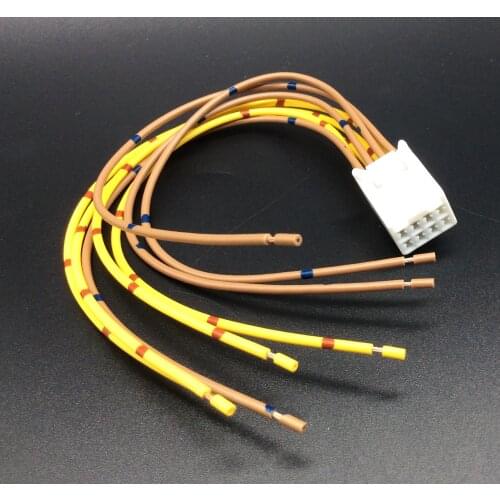 For Honda fit reversing camera rearview mirror harness foot door welcome atmosphere light 8PIN female electric male connector