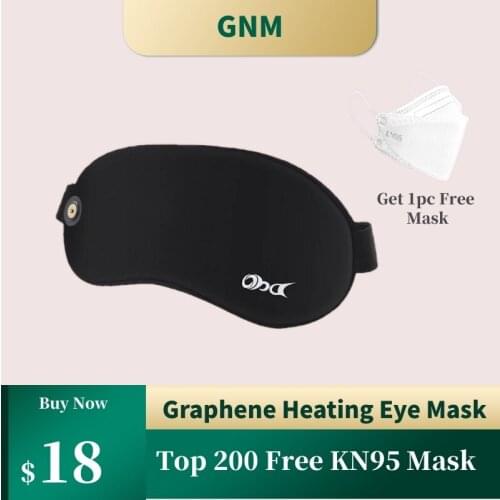GNM Graphene Eye Massager Relieve Fatigue Eye-Protection Instrument Massager Axial Rod Hot Compress Sleep Goggles