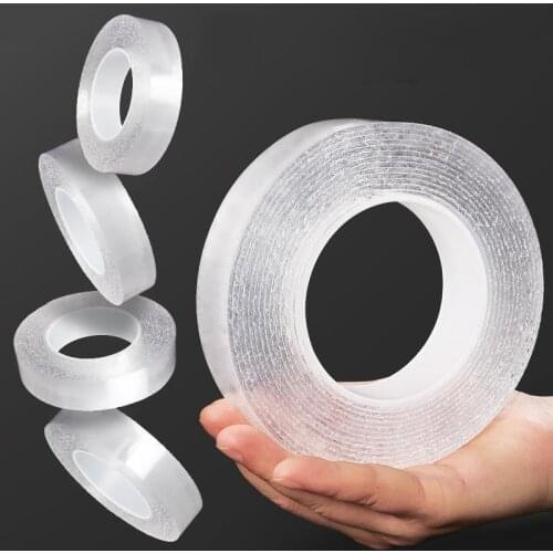 Tape Bathroom Gap Sink Kitchen Sticky Water Proof Adhesive Bath Crevice Sealing Strip Transparent Nano Self Plaster Home Tapes