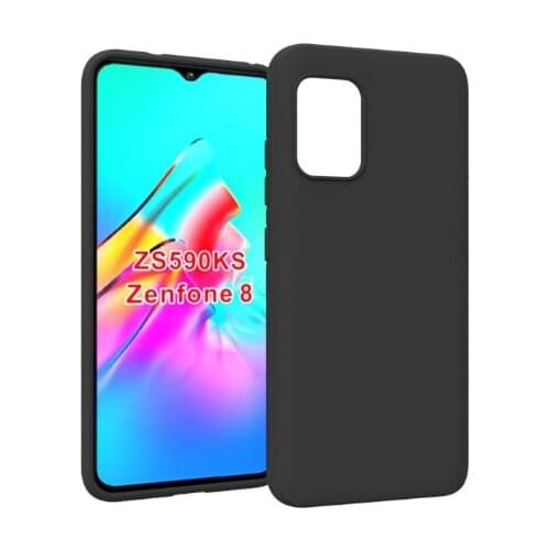 For ASUS ZENFONE 8 ZS590KS Case Soft Silicone Tpu Case for Asus Zenfone 8 ZS590KS Case Protective Silicone Case Fundas Coque