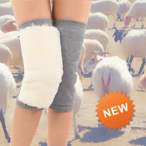 1Pair Anti Cold Knee Pads Thermal Velvet Prevent Arthritis Joints Keep Warm Knee Brace Pads Protector Breathable Thicken Kneepad