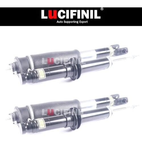 LuCIFINIL 4PCS 04-09 New For Cadillac SRX Front Air Suspension Strut Rear Shock Absorber W/Electric