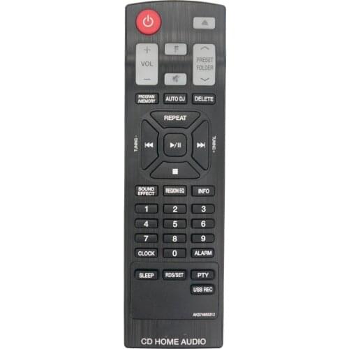 New AKB74955312 Replaced Remote Control fit for LG CM4560 CM4560 CMS4550F CMS4550W Mini Hi-Fi System