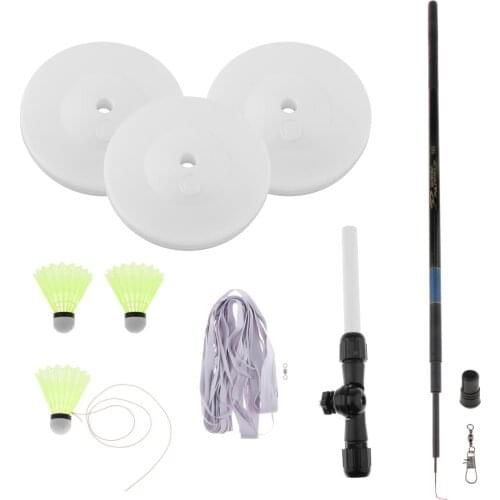 Single Badminton Training Device, Badminton Trainer, Self-Studying Beginner