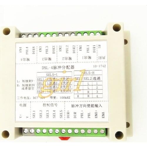 Step servo controller PLC high speed pulse one variable multitime synchronous control multi axis motion controller