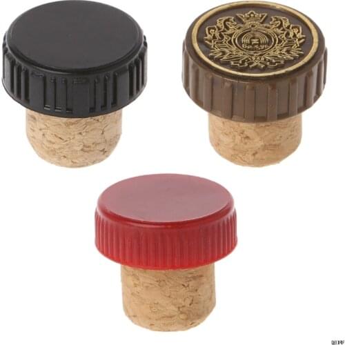 T-shape Red Wine Stoppers Cork Bottle Plug Kitchen Bar Tool Sealing Cap Corks