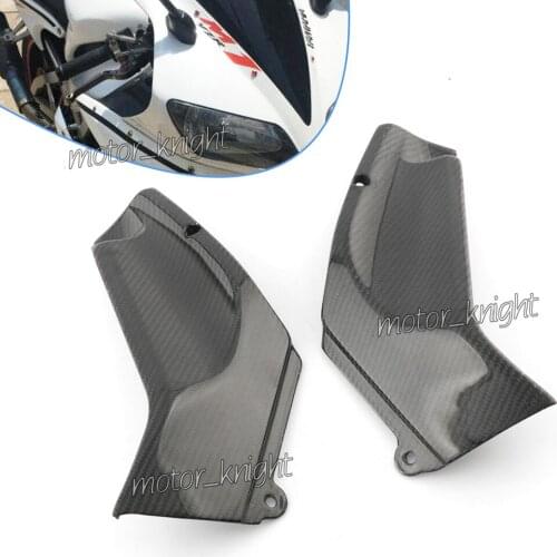 Carbon Fiber 2PCS Unpainted Air Duct Cover Cowl Fairing For YAMAHA YZF R1 1998-2001 99 00 01