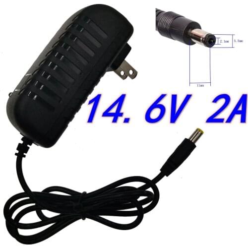 14.6V Smart Intelligent Charger 2A for 4S 12.8V LiFe LiFePO4 Battery Pack EU/US Plug