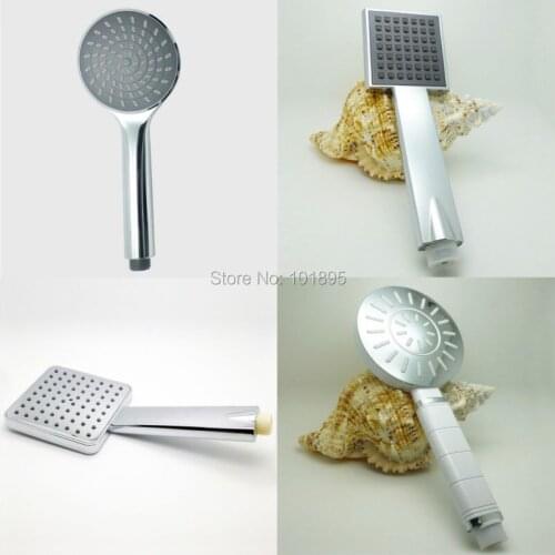 High Quality Water Pressure Silver Color ABS Material Single Function Hand Shower L17209