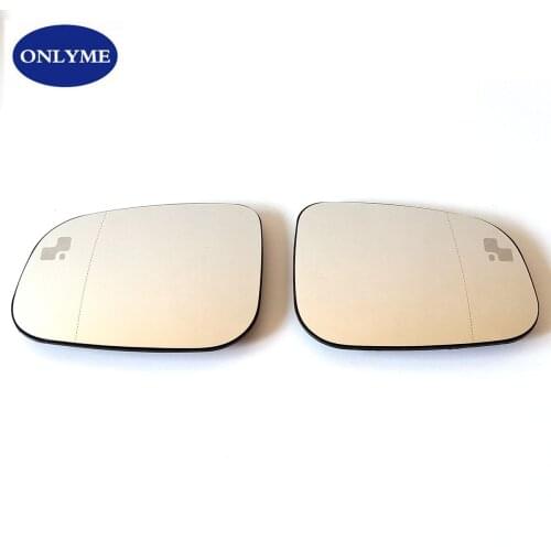 Led warning blind spot mirror glass for JAGUAR XE XF XFR XFR-S XJ XJ8 XJR XKR-S VANDEN PLAS/SUPER V8 C2C37096/ C2C37098